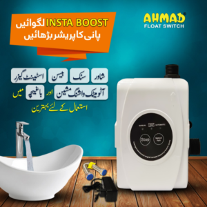 Insta Boost – Automatic Water Pressure Booster for Showers, Sinks Appliances