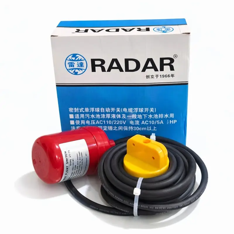 radar float switch