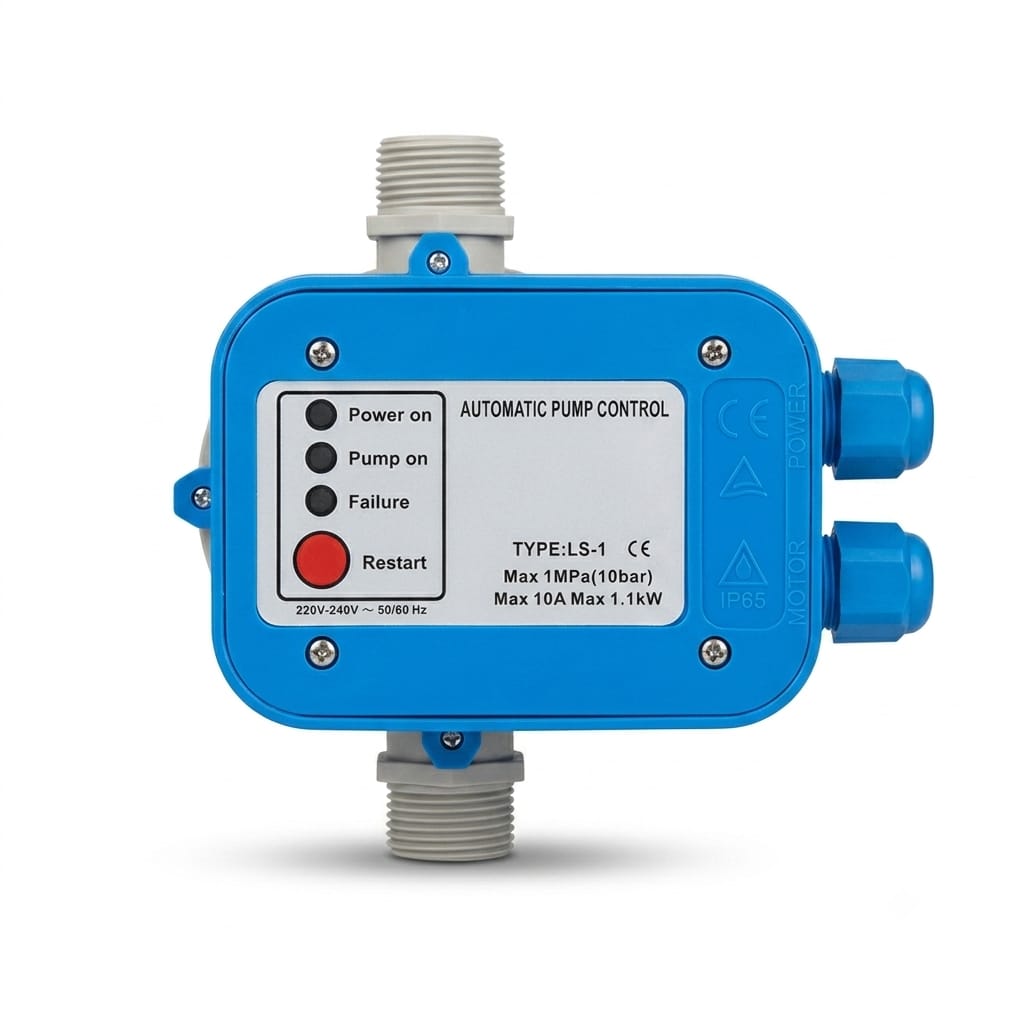 Automatic Pump Control Pressure Switch for Water Pumps with Dry Run Protection